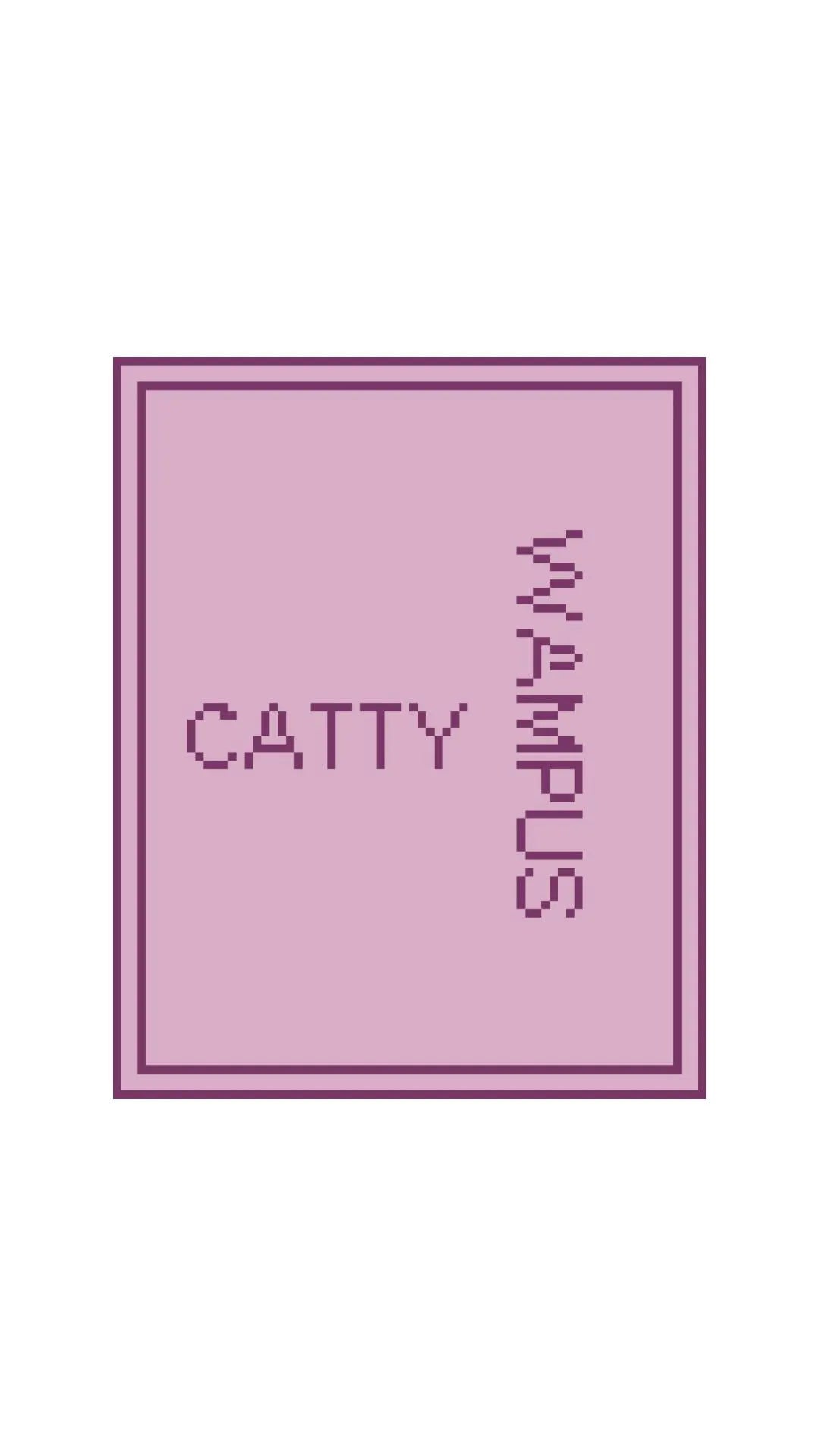 Southern Cattywampus Sign printed needlepoint canvas - NeedleLittleStitchCo