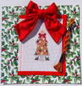 Christmas Croquembouche printed needlepoint canvas - NeedleLittleStitchCo