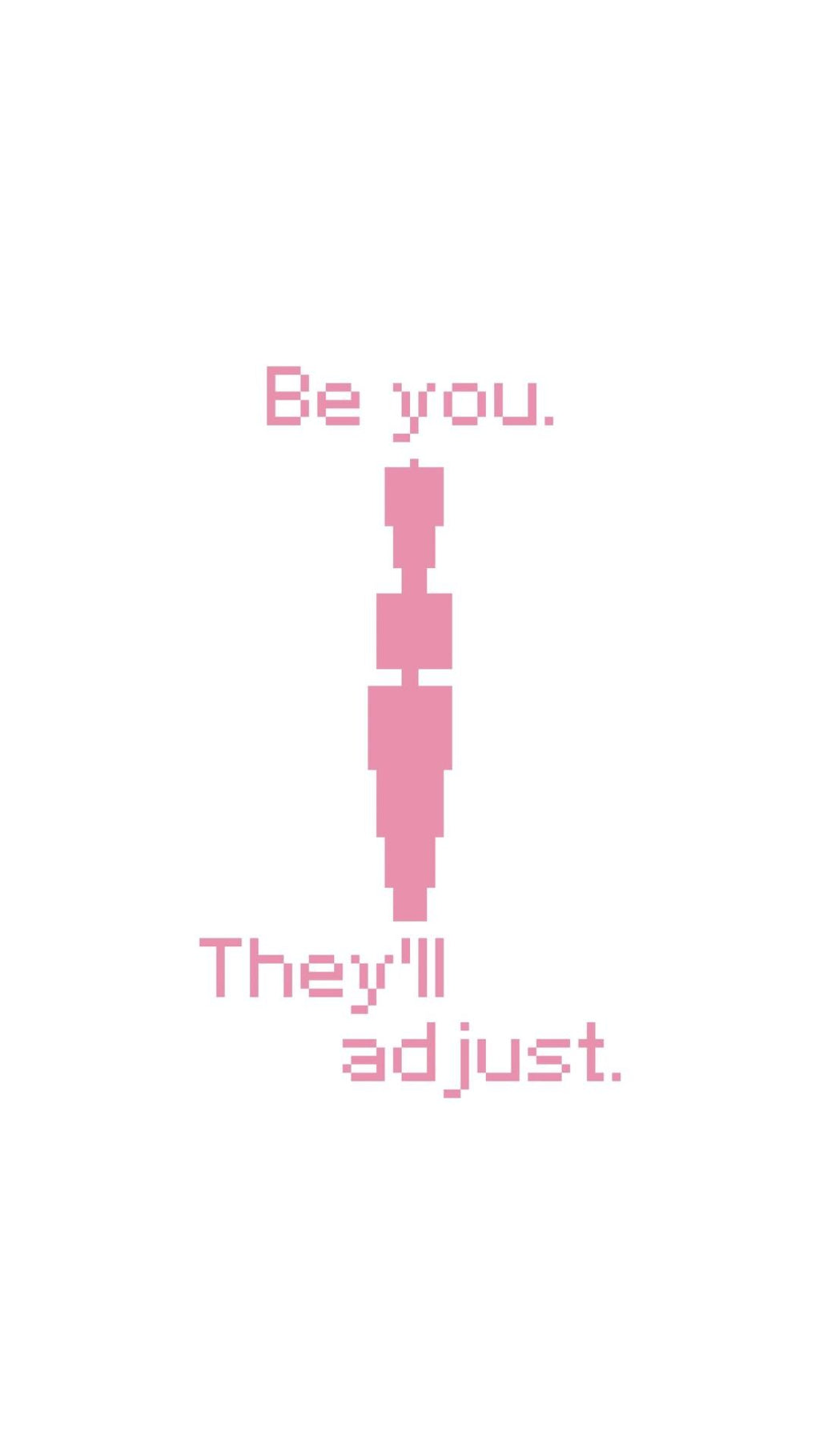 Montessori Be You, They'll Adjust Funny Sign printed needlepoint canvas - NeedleLittleStitchCo
