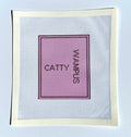 Southern Cattywampus Sign printed needlepoint canvas - NeedleLittleStitchCo