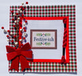 Festive-ish printed needlepoint canvas - NeedleLittleStitchCo